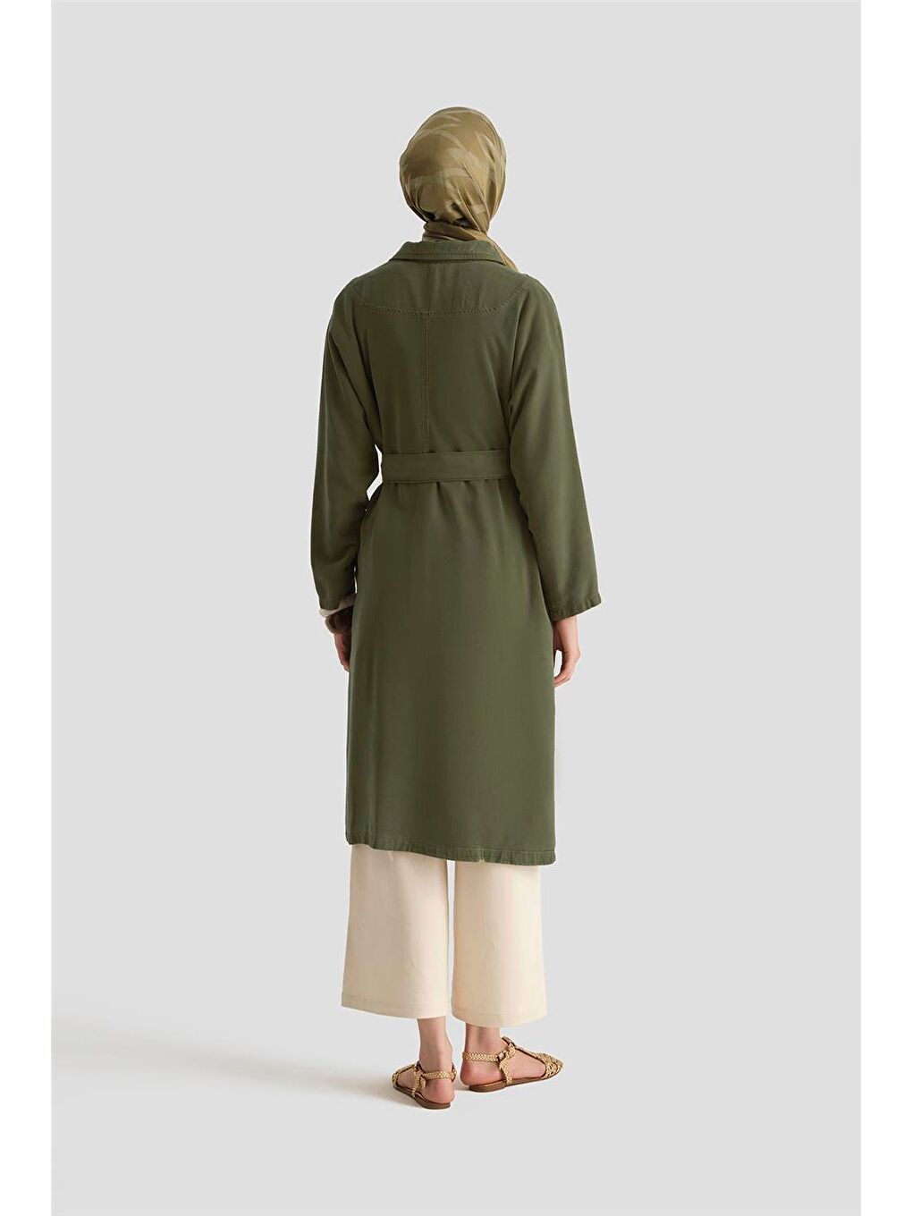 Lyocell Kap 25Yd9136 Yeşil-4