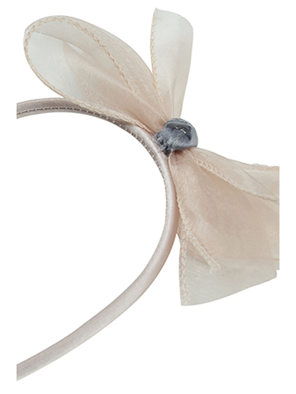 Kız Çocuk Tül Fiyonklu Pembe Toka-Taç Seti-3