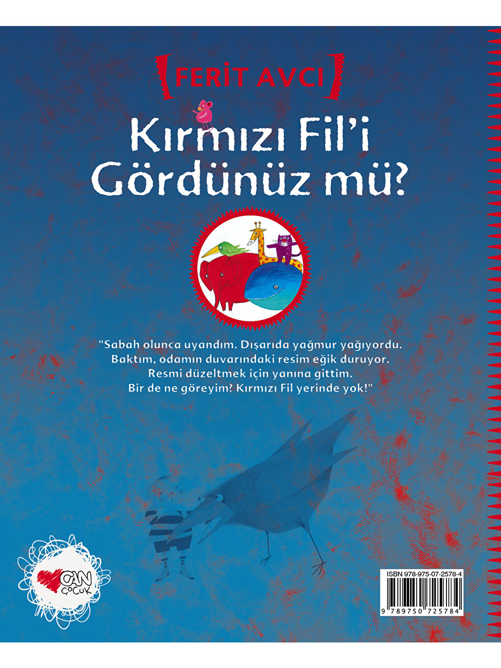 Can Çocuk Yayınları Renksiz Kırmızı Fili Gördünüz mü? - 2