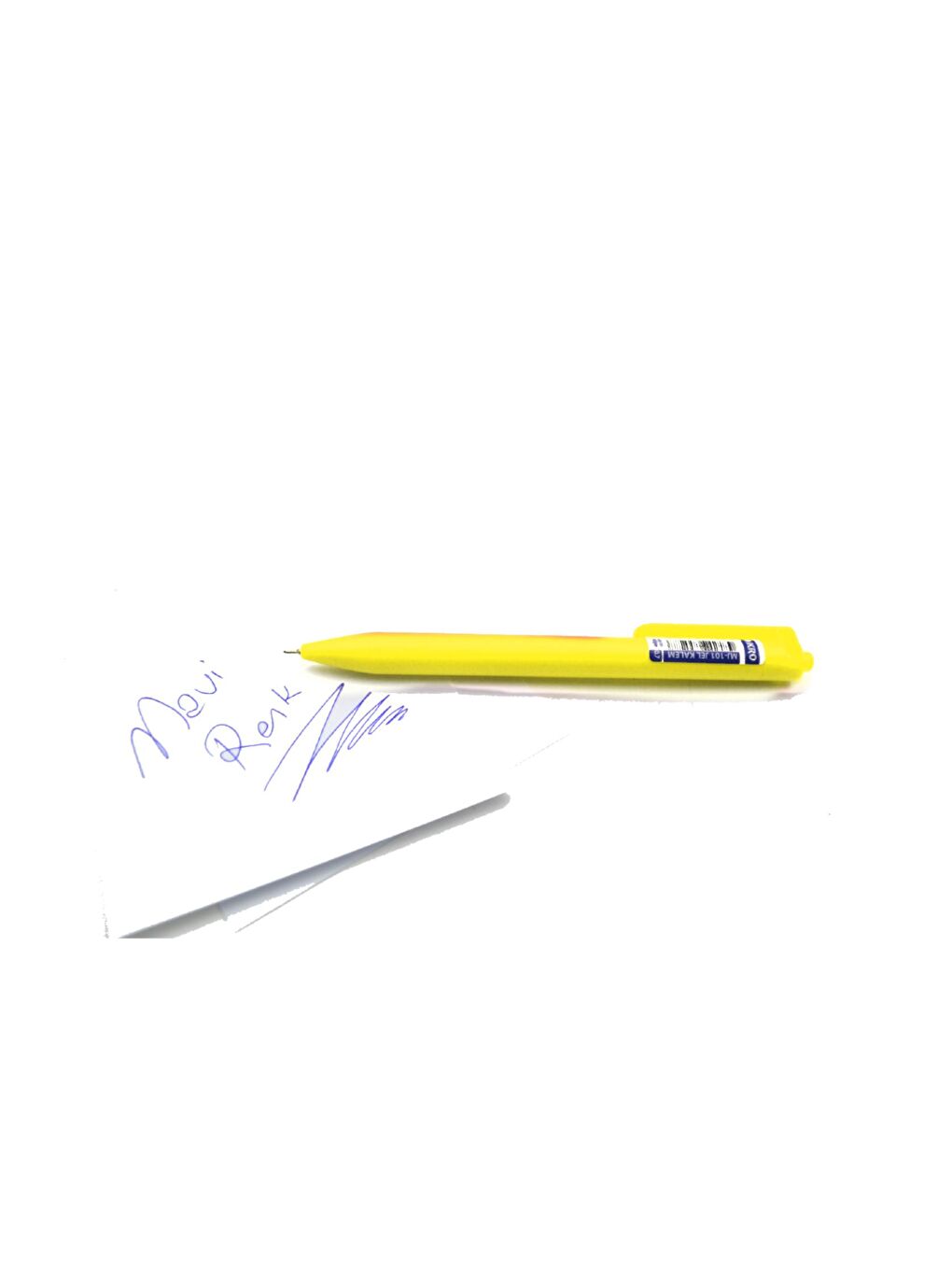 Tükenmez Kalem Canlı Renkler MJ-101 1 Adet-5