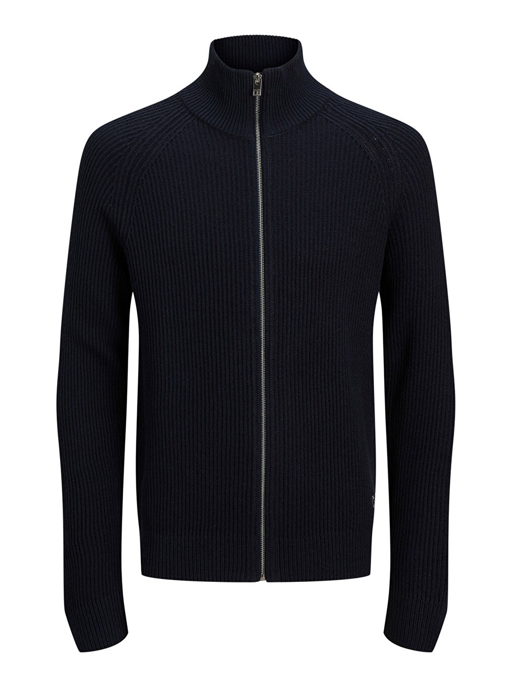 Lacivert Jjpannel Pamuk Karışımlı Regular Fit Dik Yaka Hırka 12278920-4