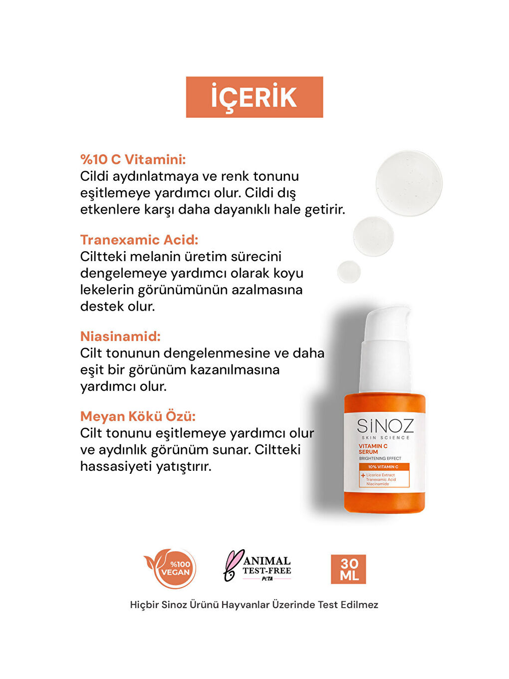 Vitamin C %10 Yüz Serumu 30 Ml-2
