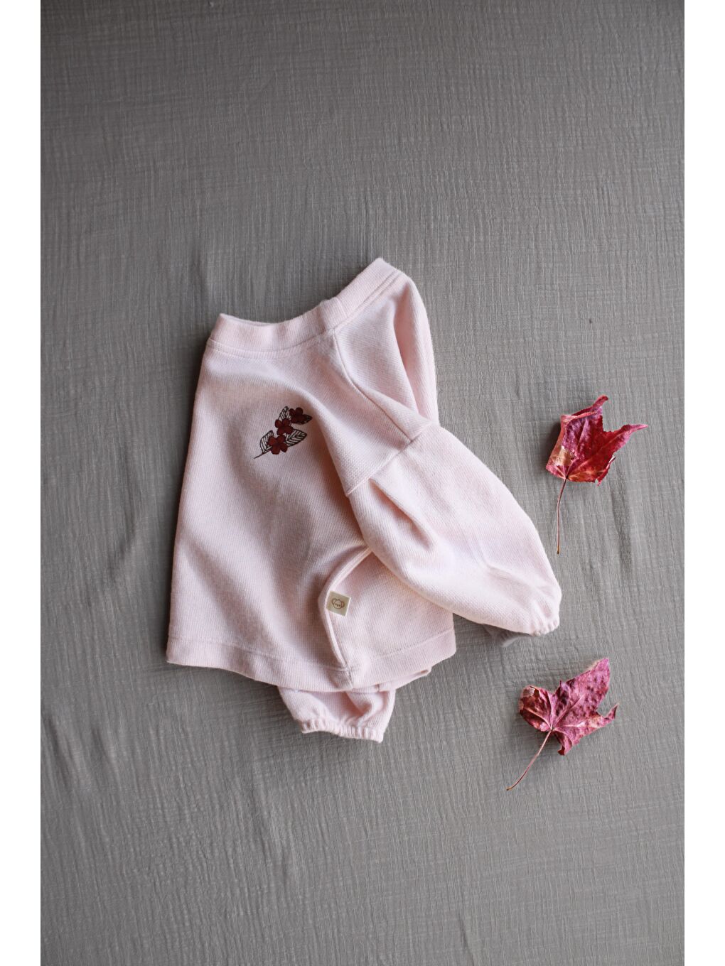 Pembe Pudra Pastel Soft Touch Alt Üst Takım-3