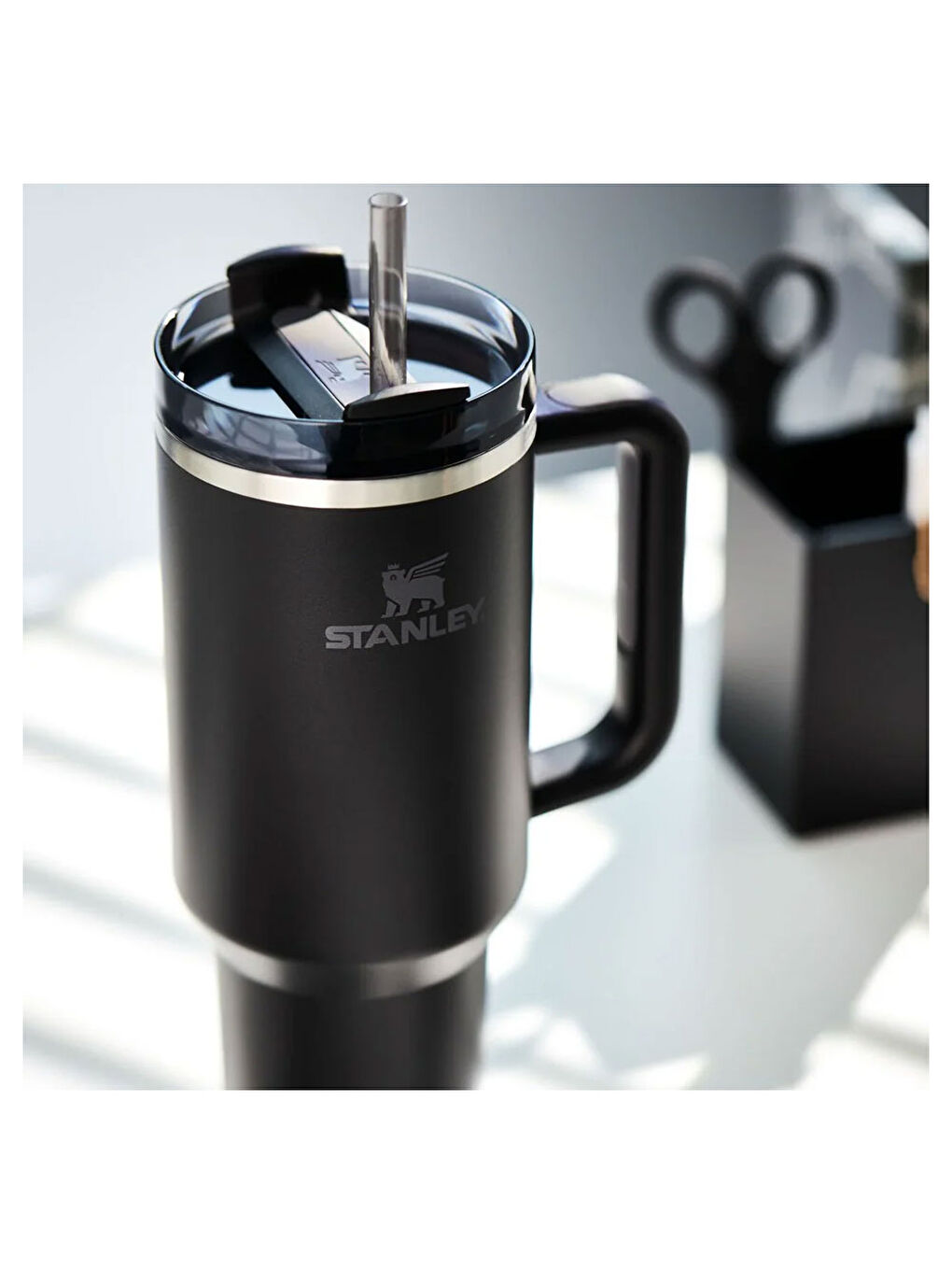 Quencher H2.O FlowState Tumbler Pipetli Termos 1.18L Black Tonal-1