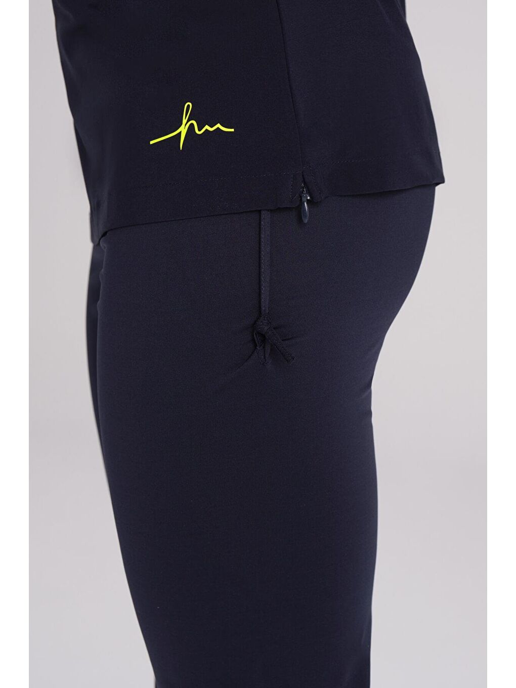 Lacivert Esila Mia Jileli Tam Tesettür Mayo Üstü 3429-7