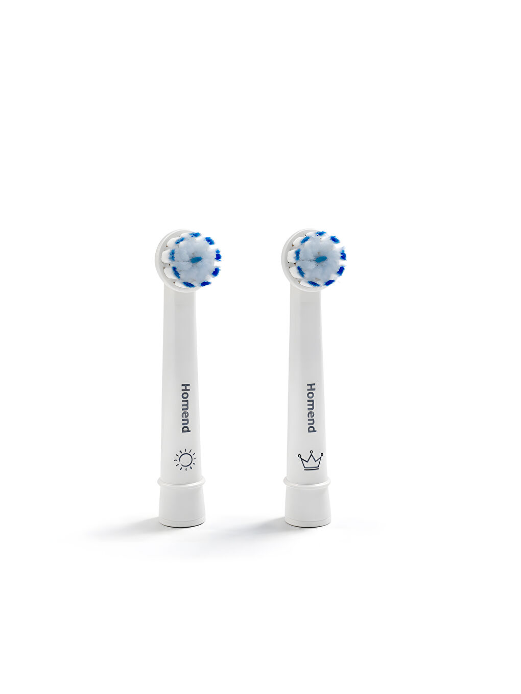 Brushboss 4701H ŞarjlıDiş Fırçası Uyumlu Yedek Başlık Beyaz-1