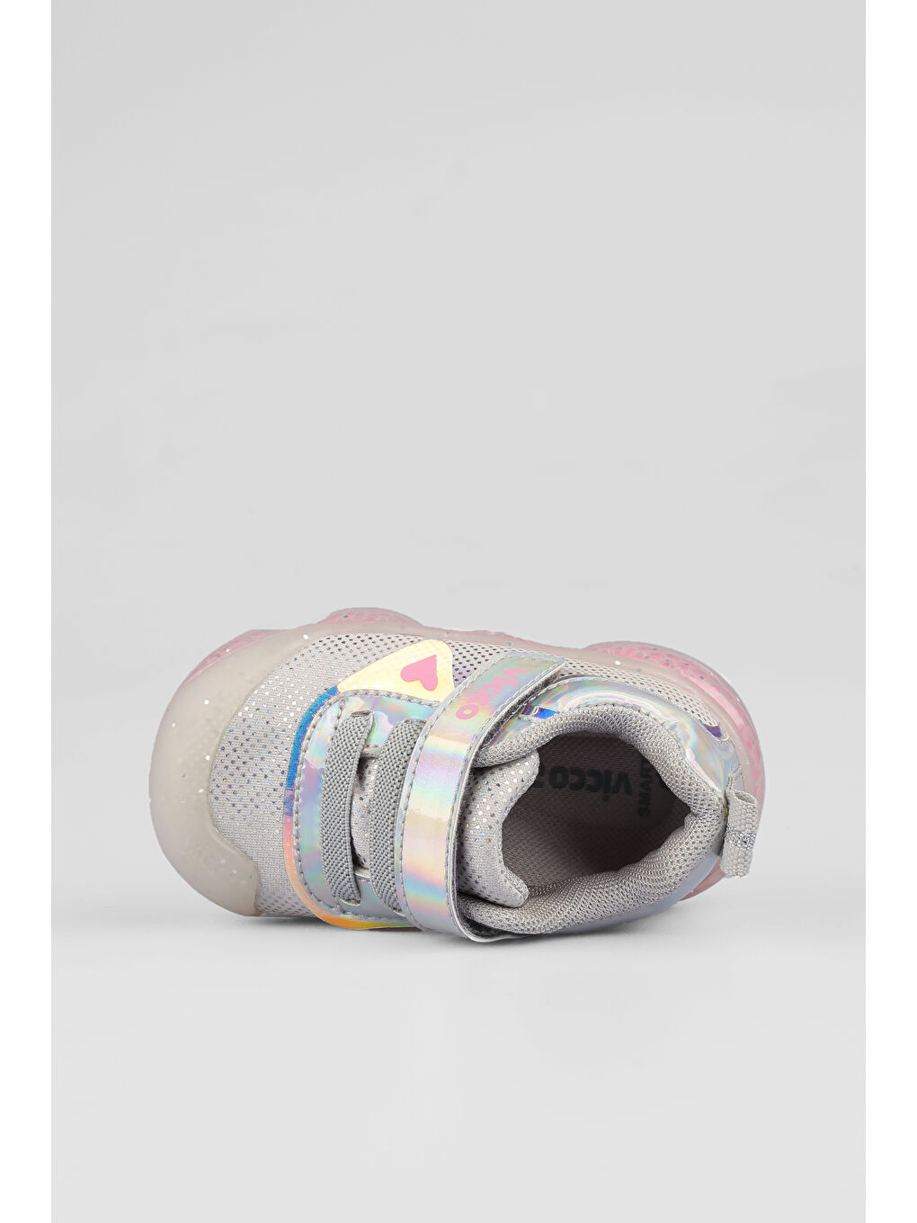 Pety Işıklı Kız İlk Adım Beyaz Günlük Ayakkabı-2