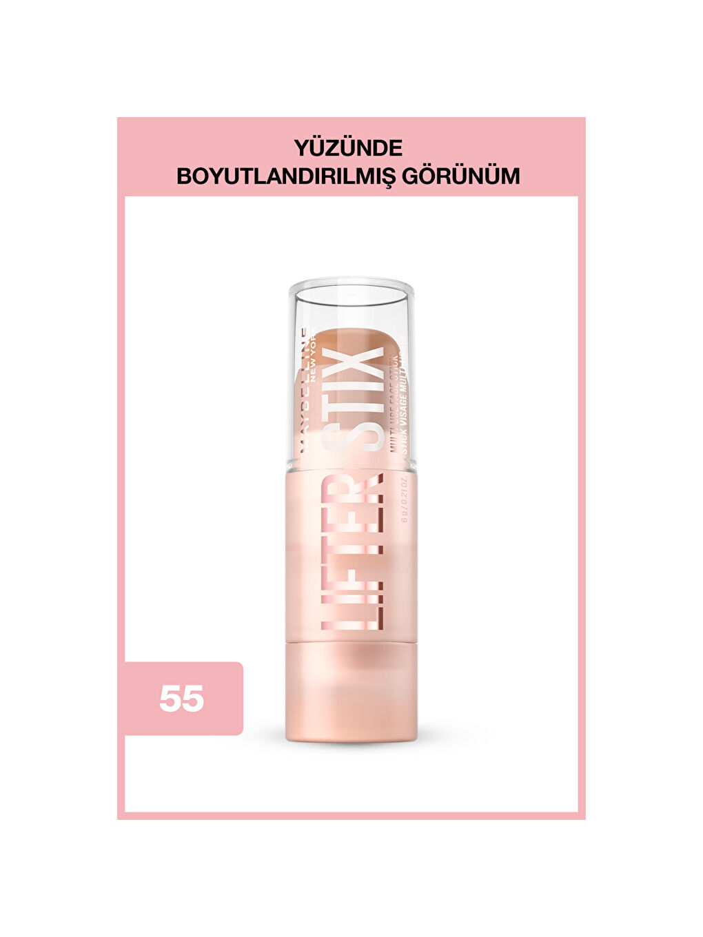 Maybelline New York Lifter Stix Yüz Şekillendirici Stick - 55 - 1