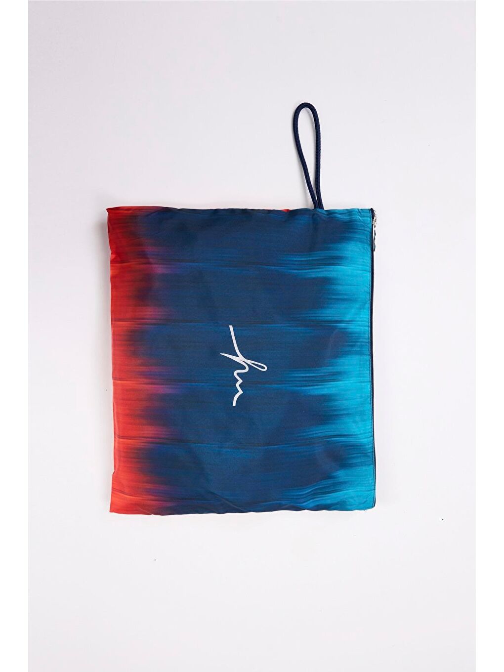 Lacivert Desenli 5 Parça Tam Tesettür Mayo Takımı 5019-6