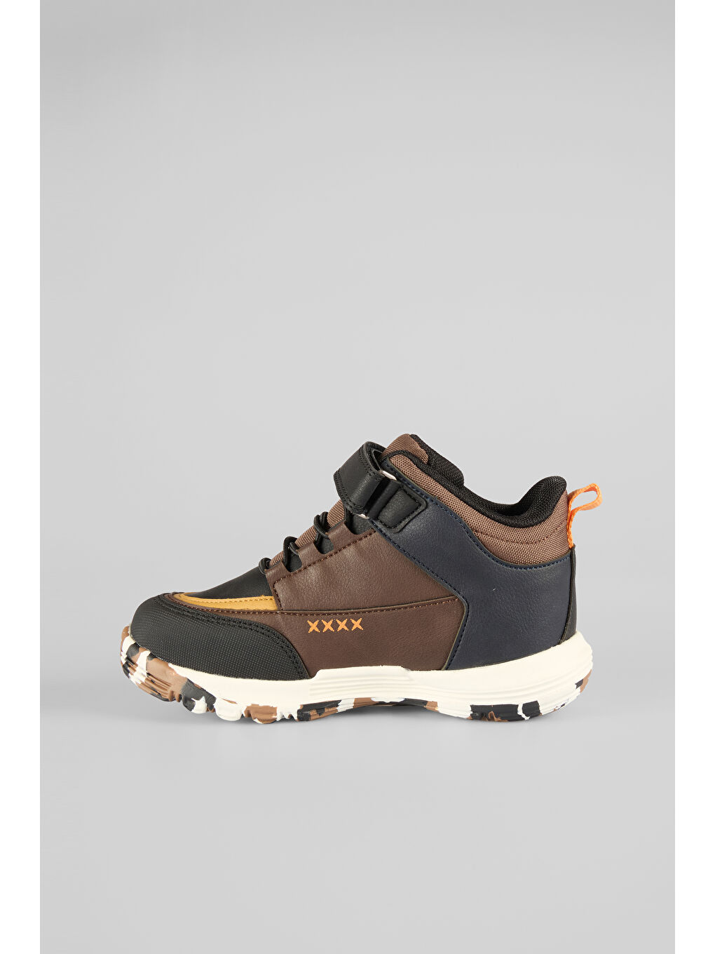 Kahverengi Altay Desenli Erkek Okul Öncesi Kahve Bot-3