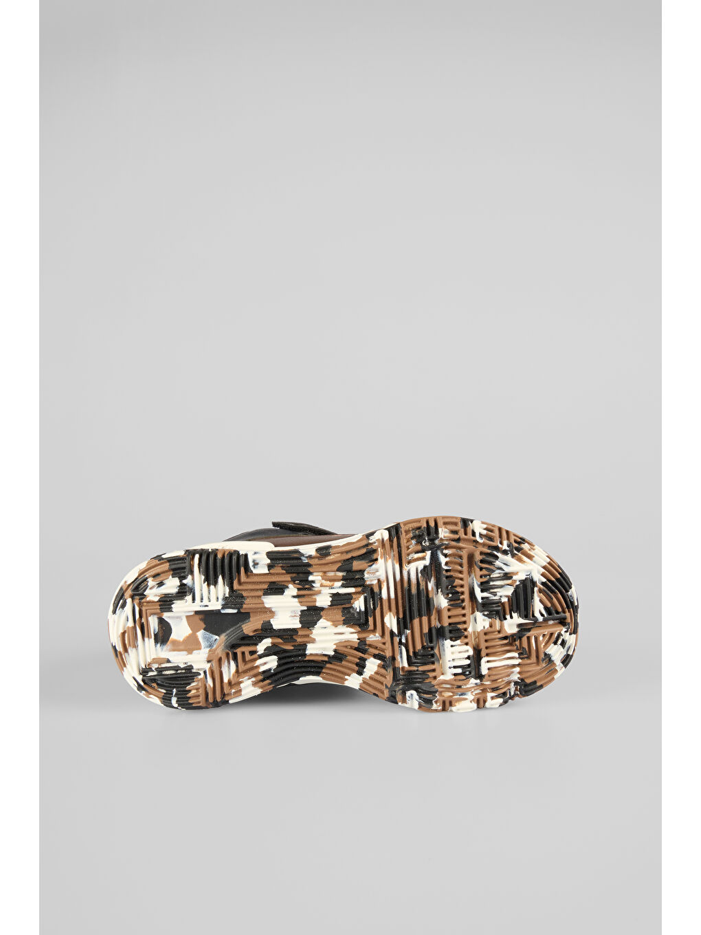 Kahverengi Altay Desenli Erkek Okul Öncesi Kahve Bot-5