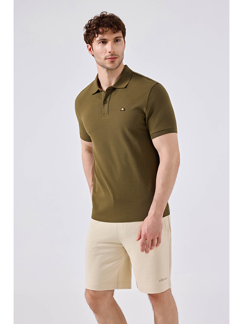 Ekru Logolu Regular Fit Normal Bel Short 5SM4135E-CR-2
