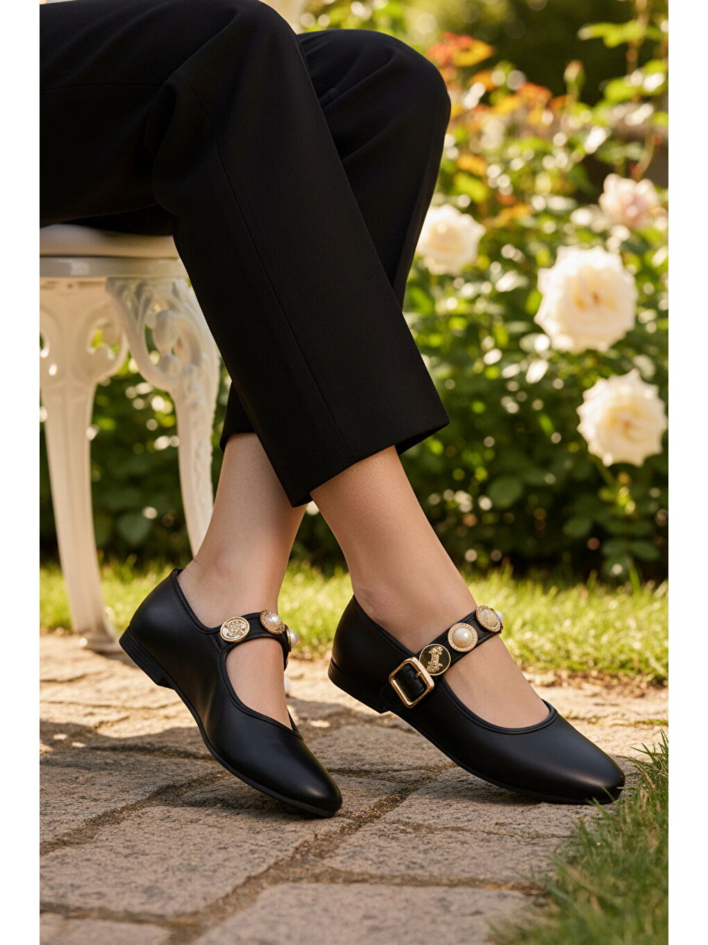 Siyah Bantlı Kadın Hafif Casual Ayakkabı B-40 Z-2