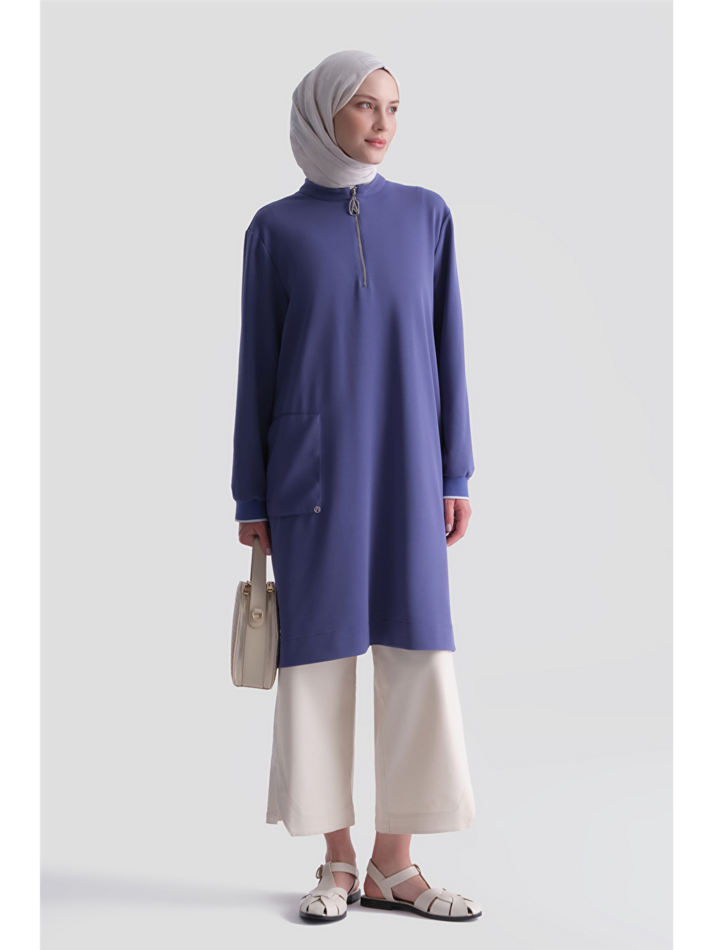 Trend Tunik 25Kt443 İndigo