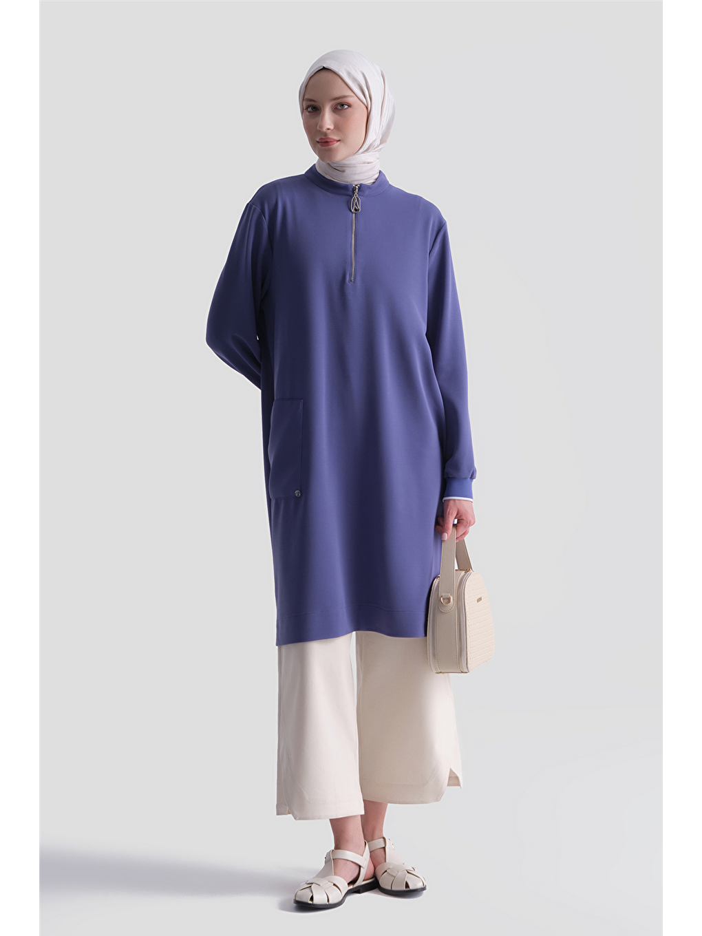 Trend Tunik 25Kt443 İndigo-1