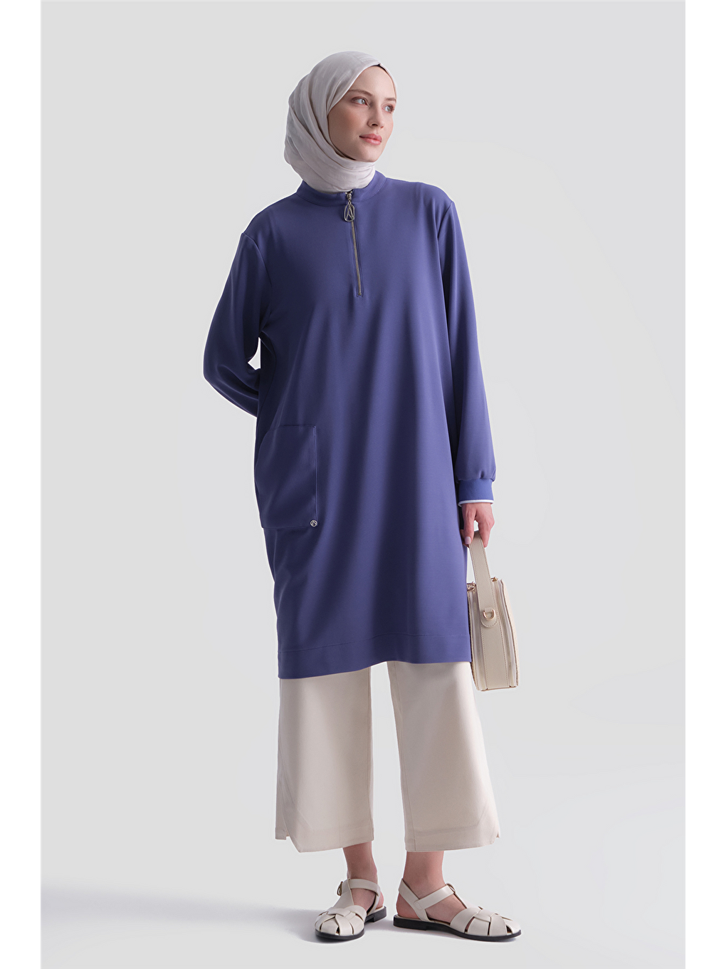 Trend Tunik 25Kt443 İndigo-2