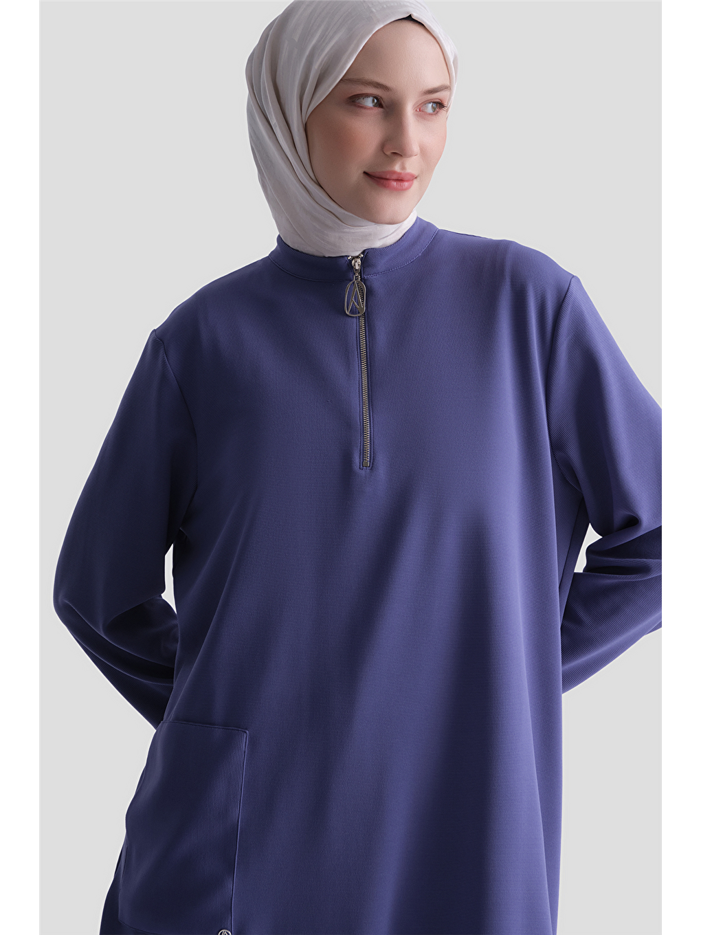 Trend Tunik 25Kt443 İndigo-4