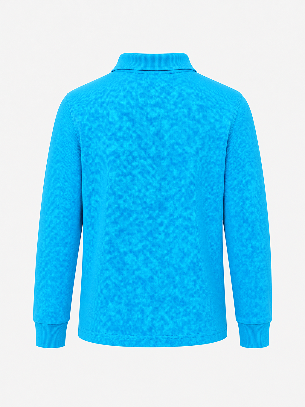Turkuaz Kids Polo Yaka Basic Uzun Kollu Unisex Erkek Çocuk Tişört-2