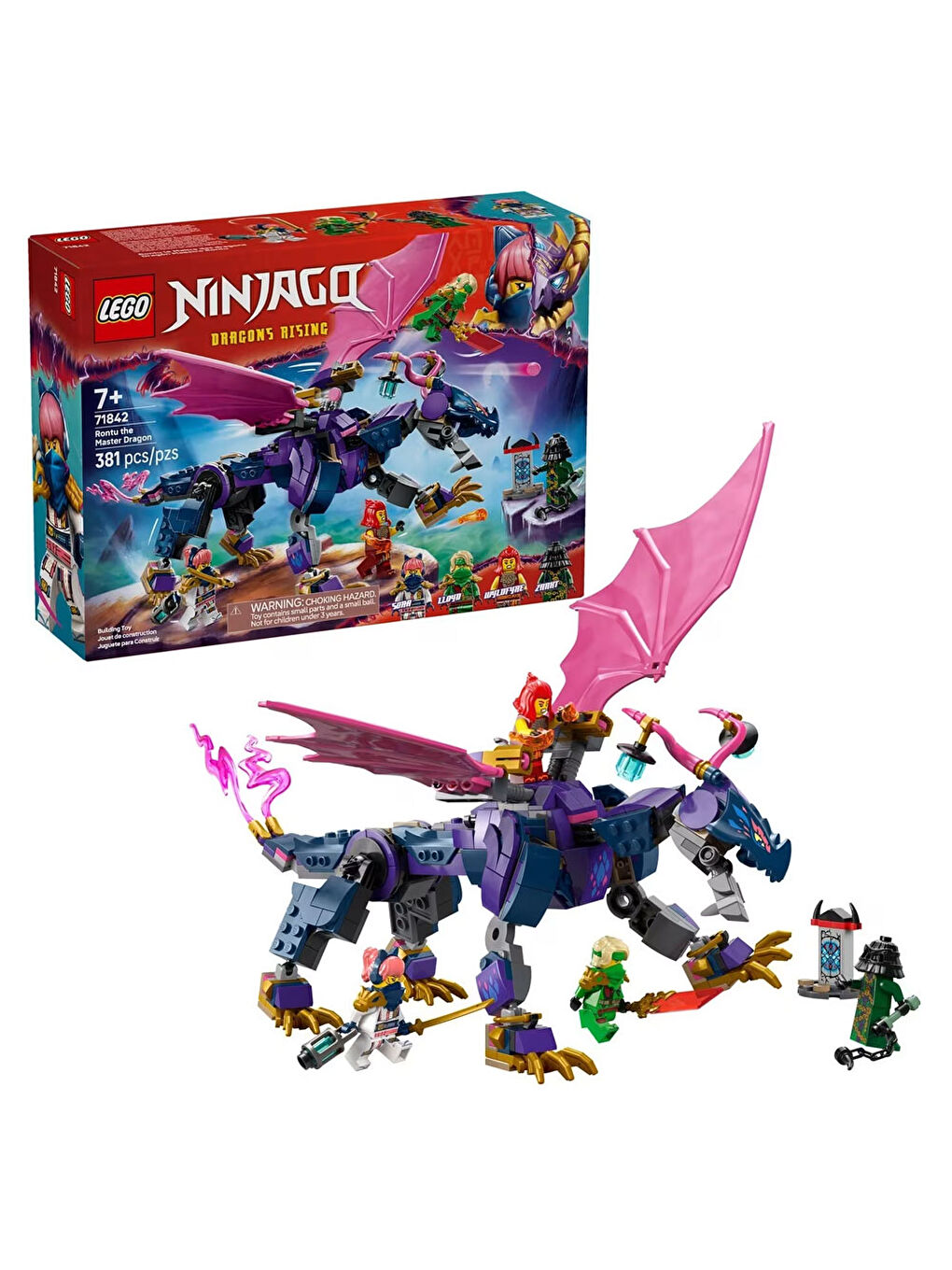 Ninjago Rontu Ejderha Ustası 71842