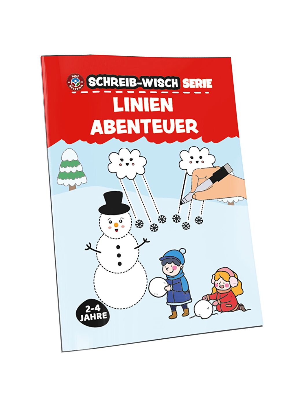 Almanca Yaz Sil Serisi Çizgi Çalışmaları