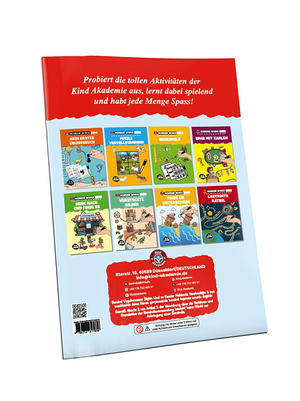 Almanca Yaz Sil Serisi Çizgi Çalışmaları-3