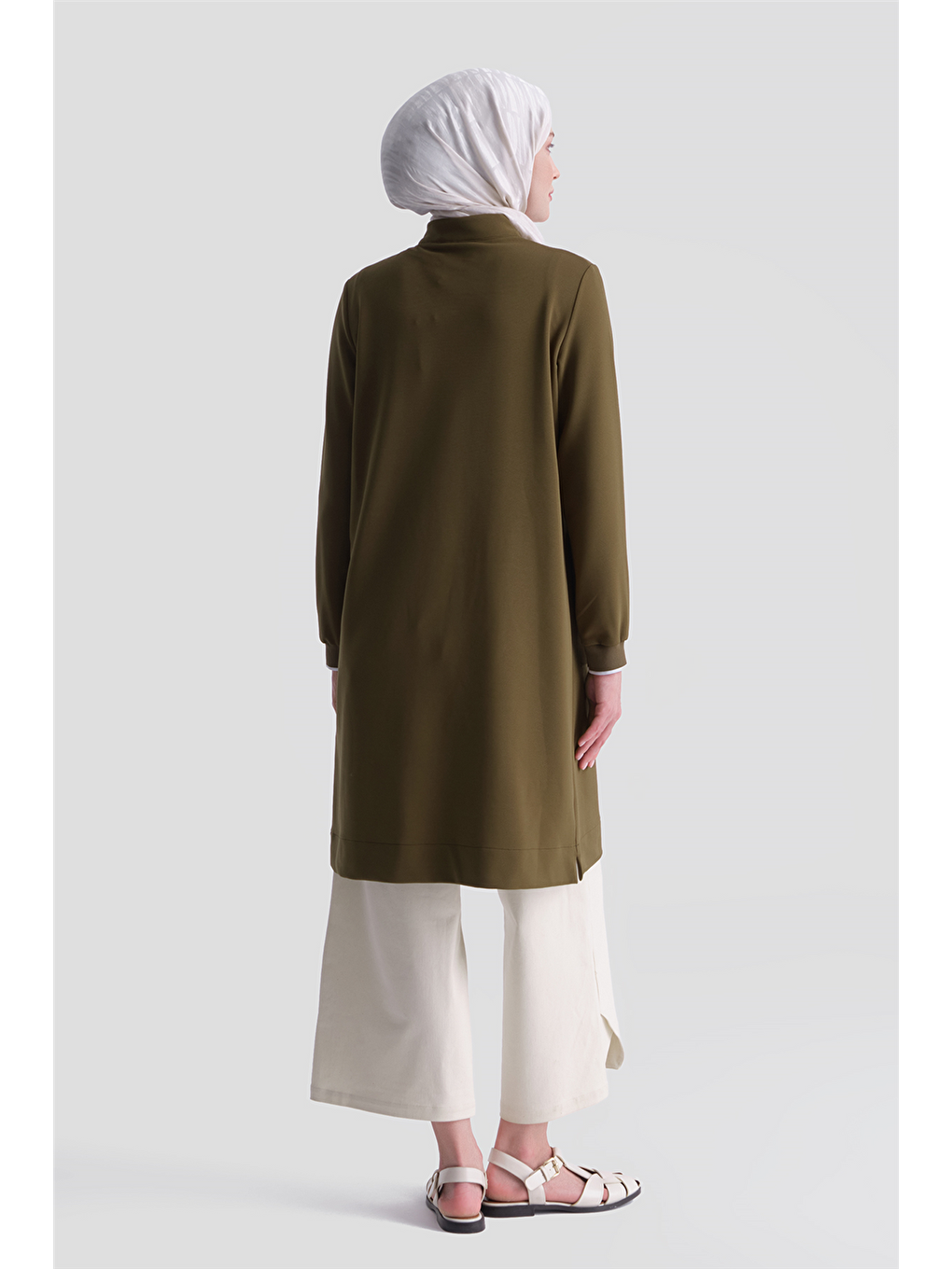 Trend Tunik 25Kt443 Yağ Yeşili-4