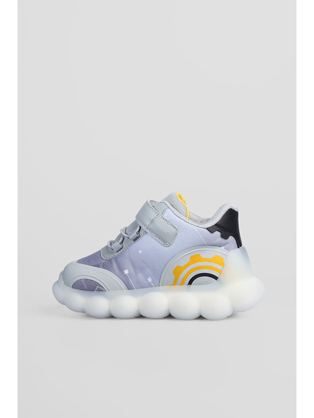 Port Işıklı Erkek Okul Öncesi Gri Spor Ayakkabı-1