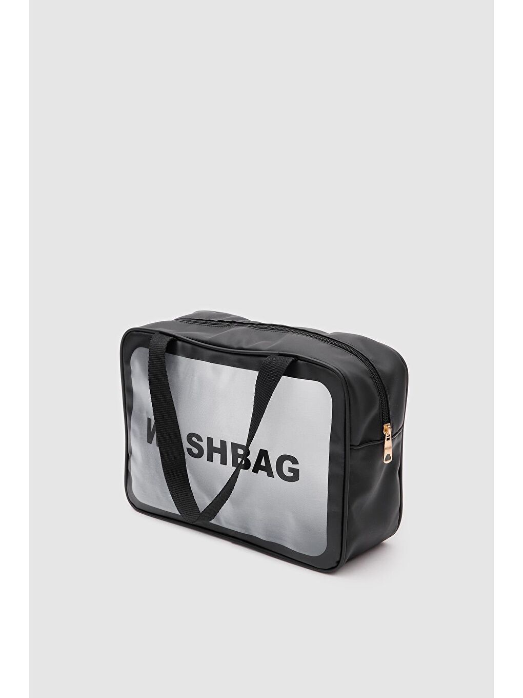 Wash Bag Su Geçirmez 3'Lü Kozmetik Çantası Siyah-1