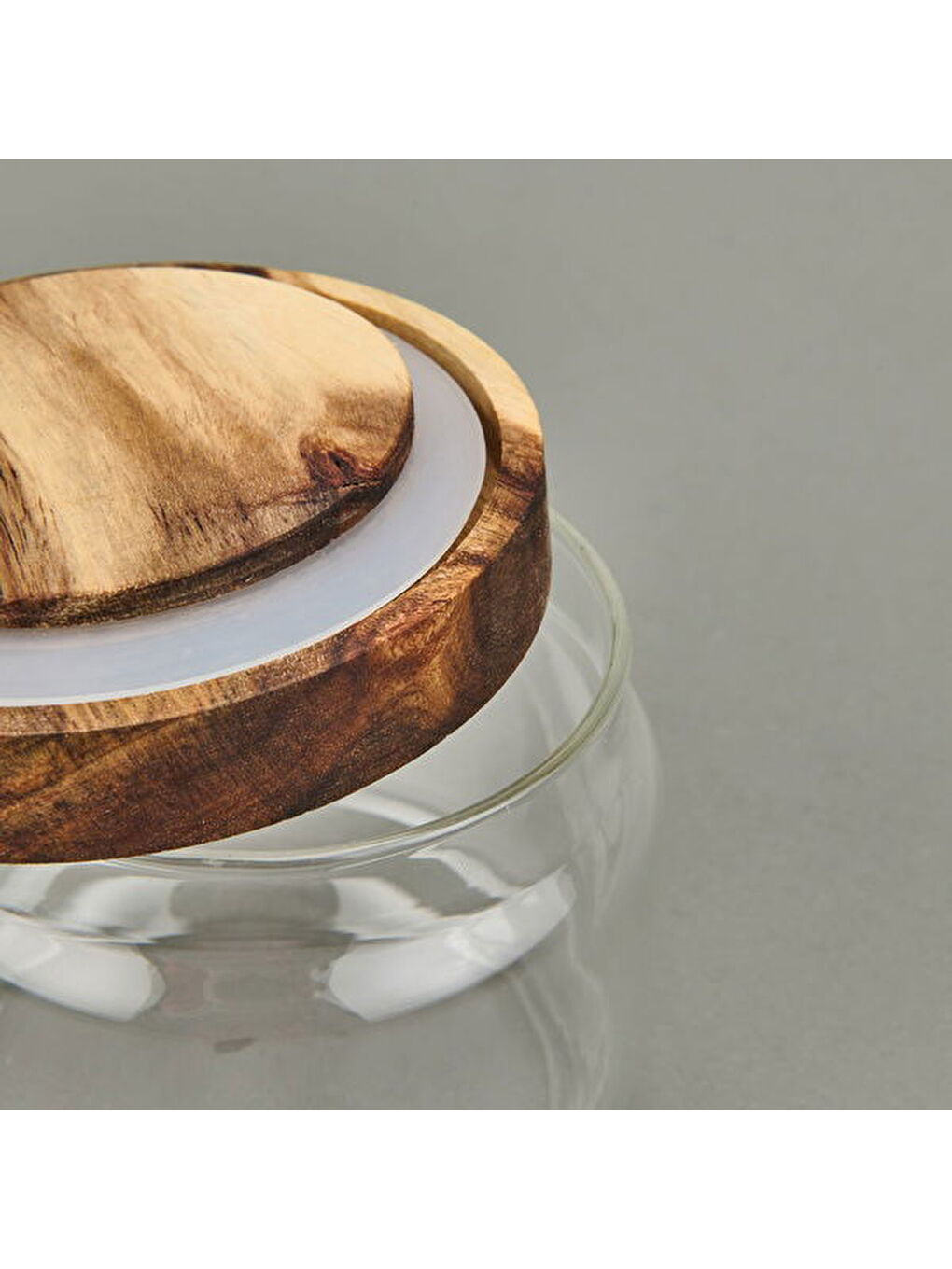 Akasya 6'lı Kahvaltılık Takımı - Kahverengi / Şeffaf - 29x19,5 cm-3