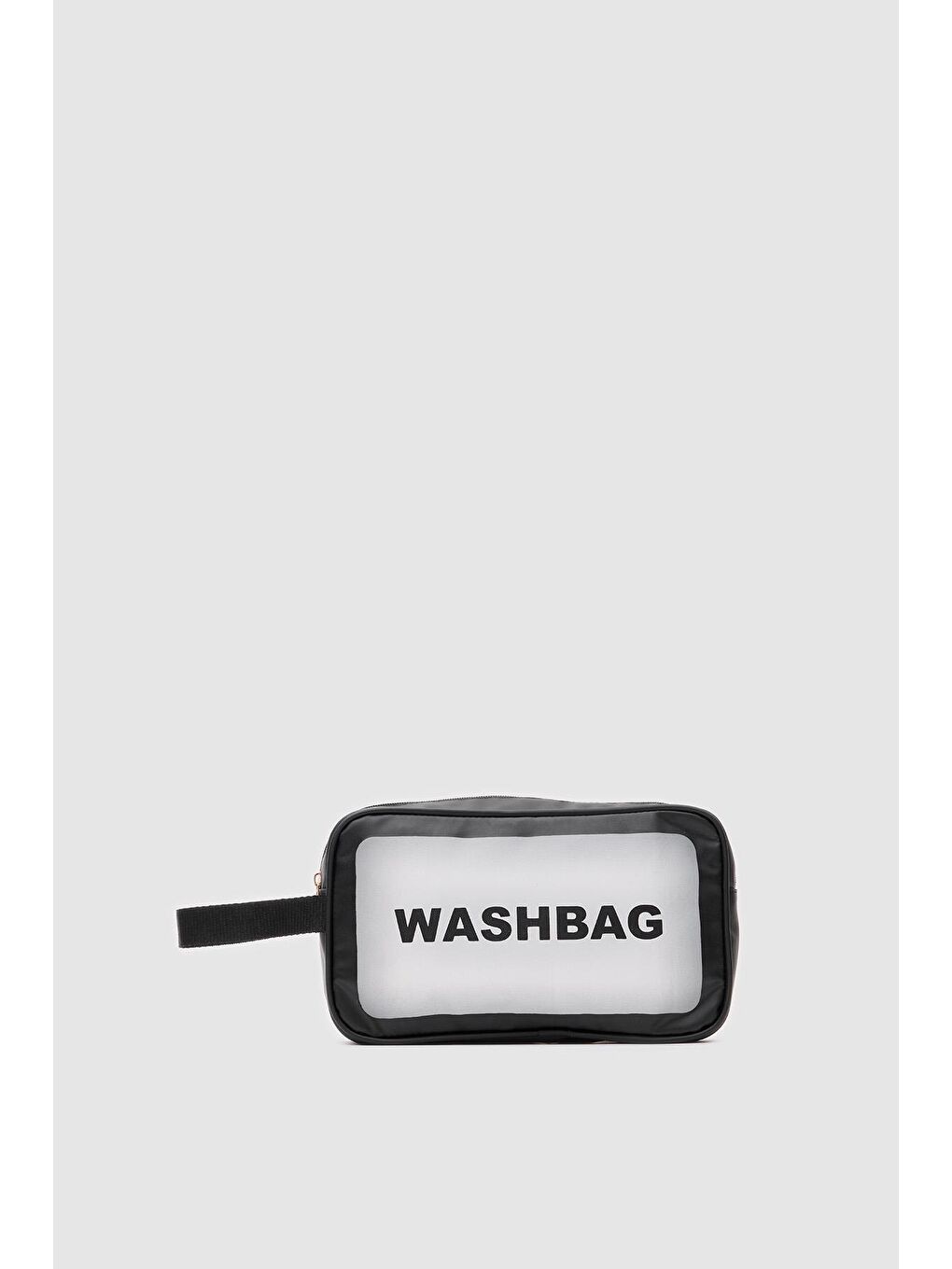 Wash Bag Su Geçirmez 3'Lü Kozmetik Çantası Siyah-5