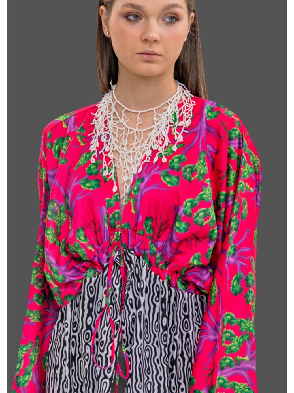 Karışık Deniz Yıldızı Kimono