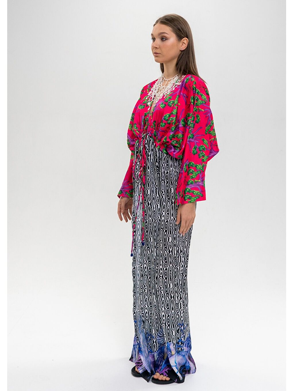 Karışık Deniz Yıldızı Kimono-1