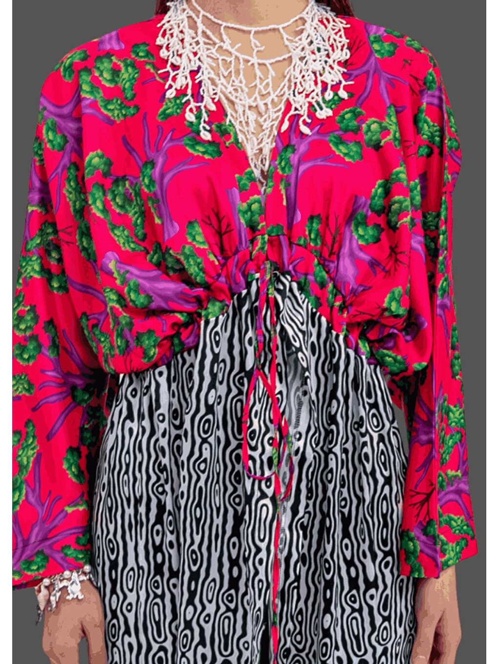 Karışık Deniz Yıldızı Kimono-2