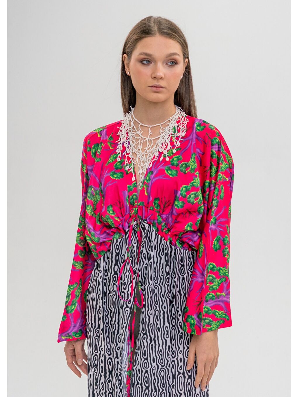 Karışık Deniz Yıldızı Kimono-3