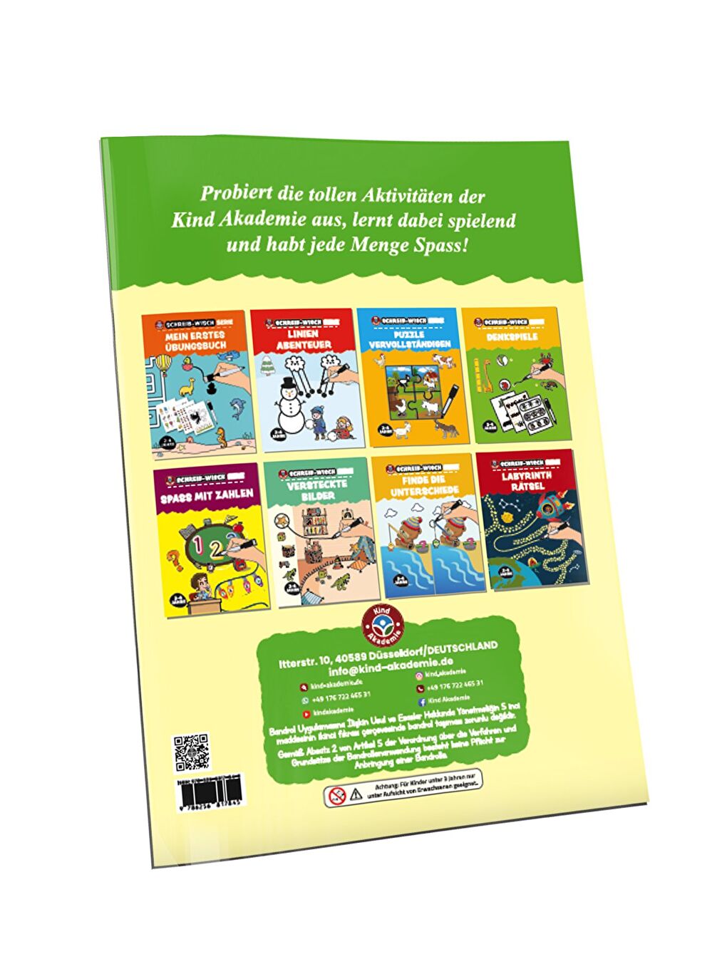 Almanca Yaz Sil Serisi Düşün Bul-3