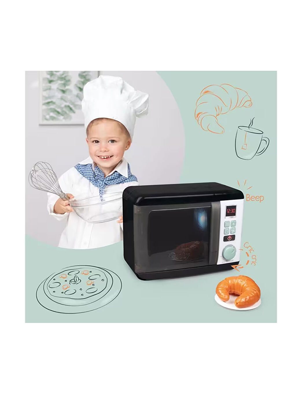 Tefal Oyuncak Mikrodalga Fırın 7600310598-3