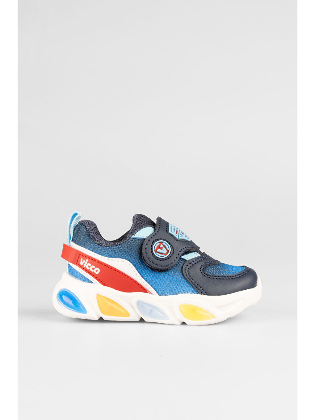 Hellen Işıklı Erkek Bebek Lacivert Spor Ayakkabı-1