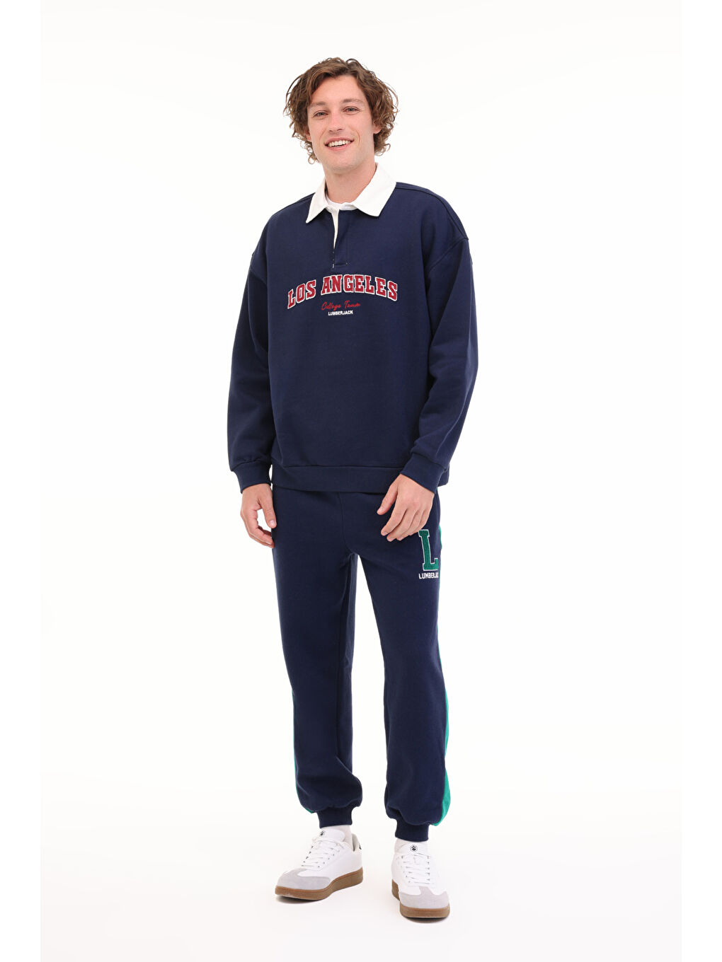 ML FRAN 16ID110 5PR Lacivert Erkek Sweatshirt-2