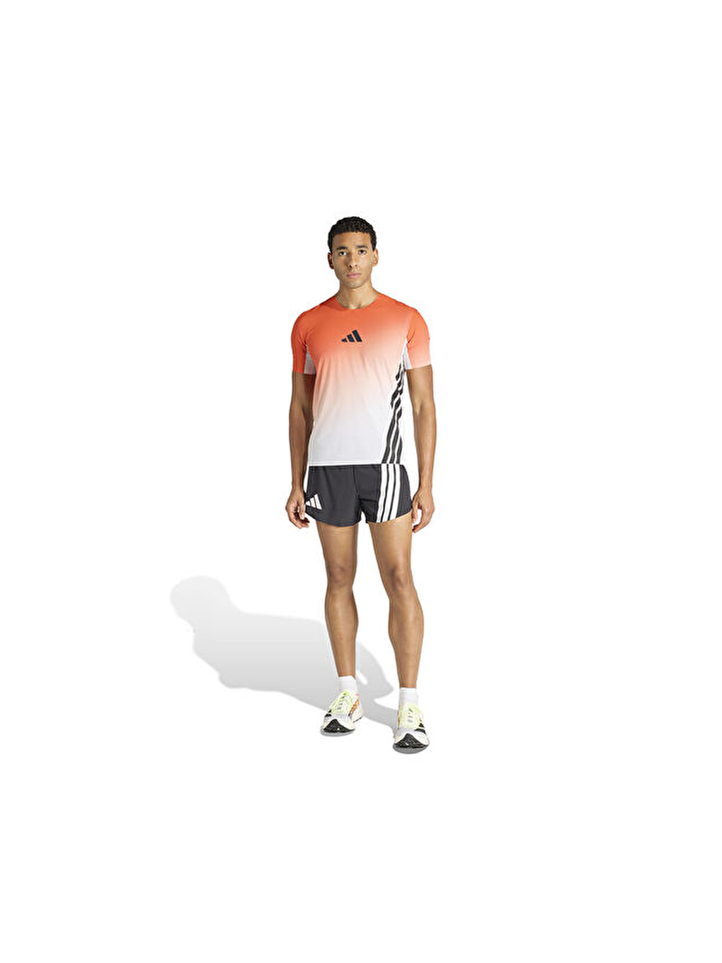 Xpr Pro Tee Erkek Koşu Tişörtü Jv9036 Beyaz-4