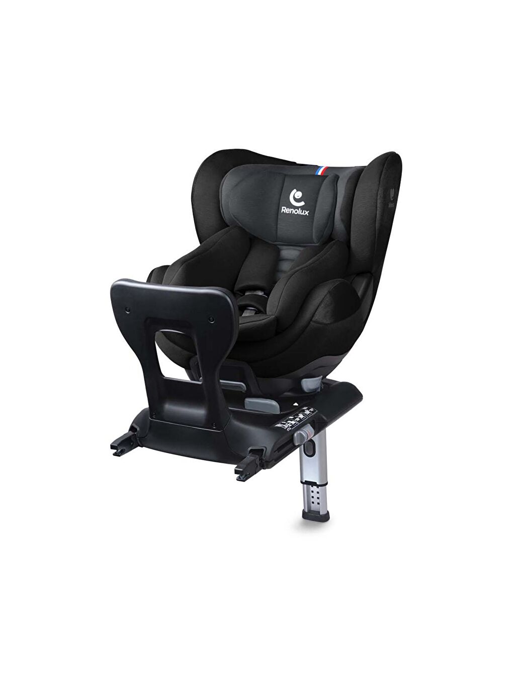 Renolux Siyah Gaia I-Size Softness Isofix 40-105 cm (0-18 Kg) Oto Koltuğu Siyah - 1