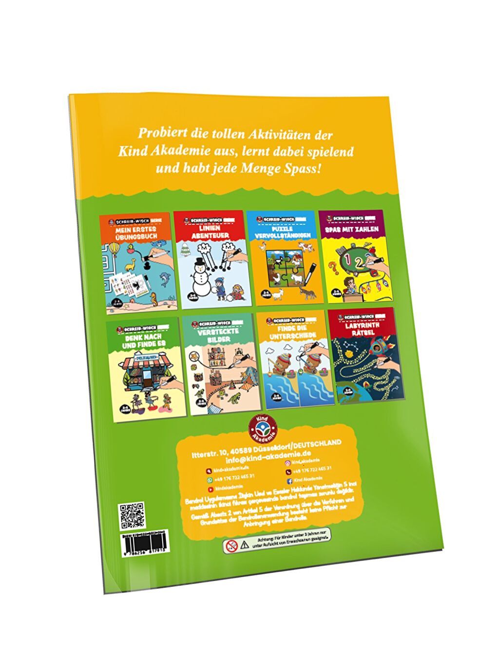 Almanca Yaz Sil Serisi Zeka Oyunları-1