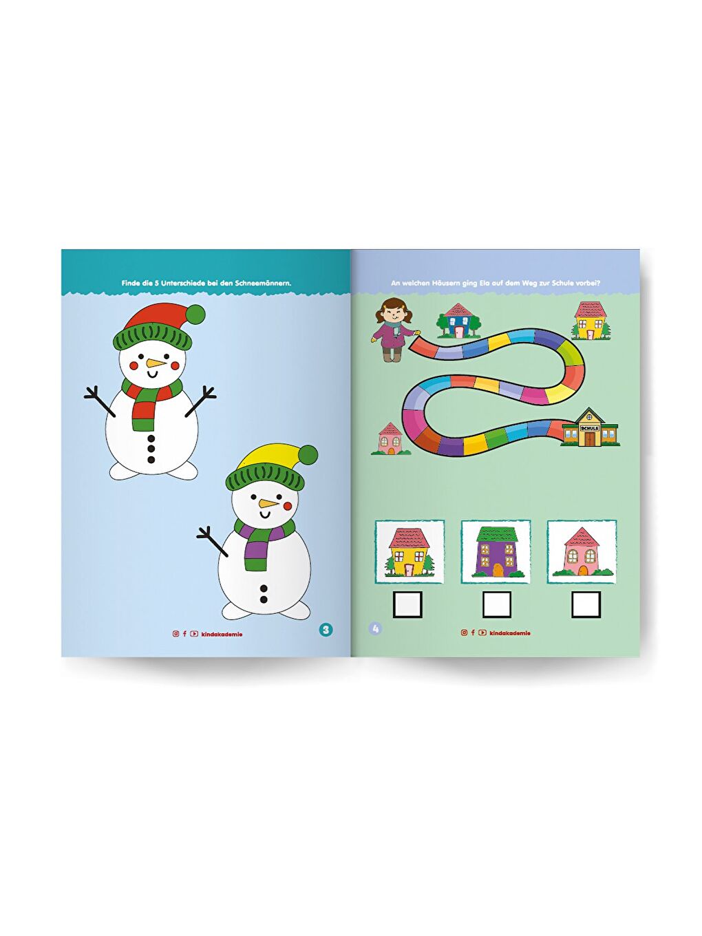 Almanca Yaz Sil Serisi Zeka Oyunları-3