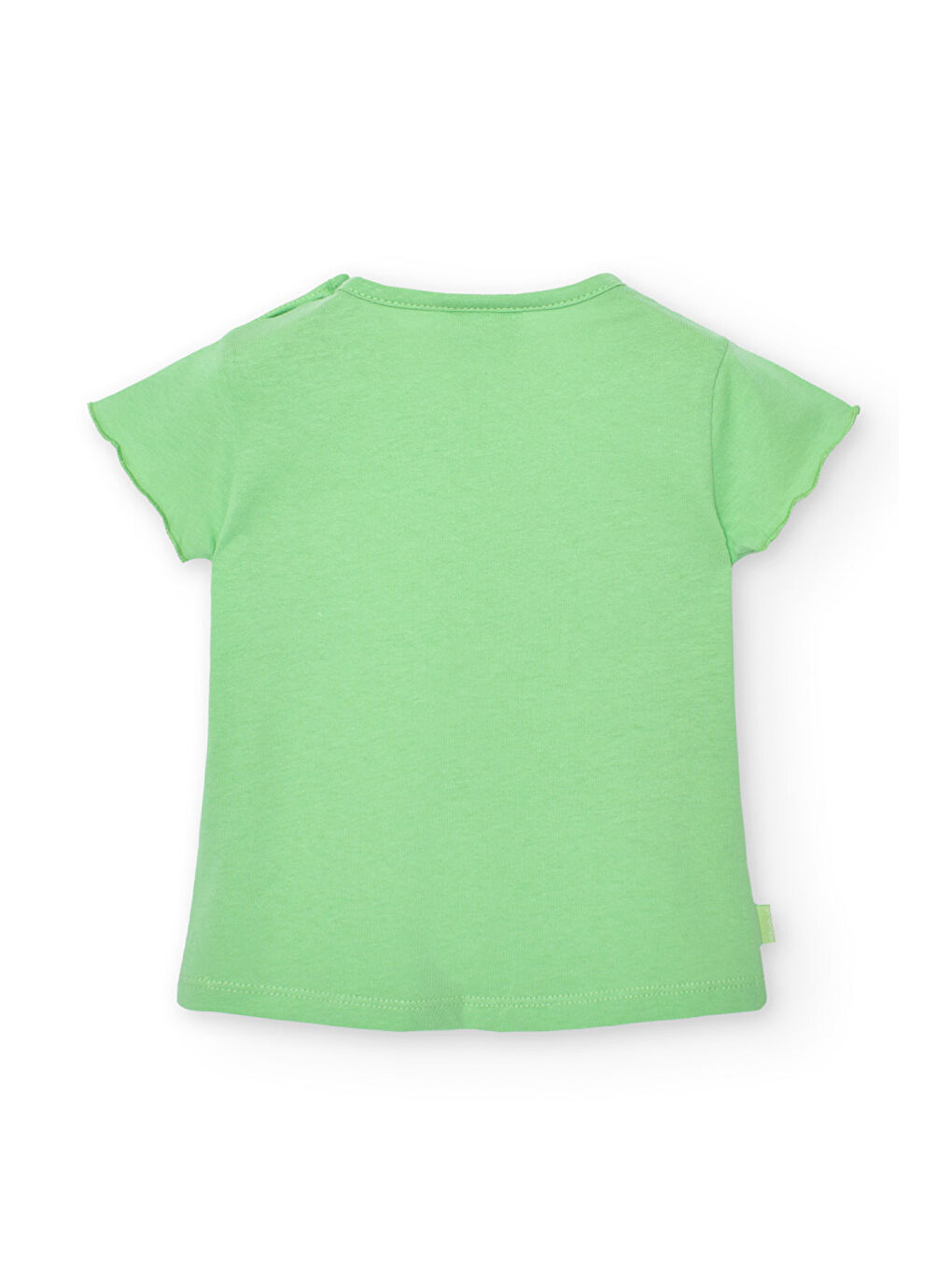 Yeşil Kız Çocuk Tişört-1