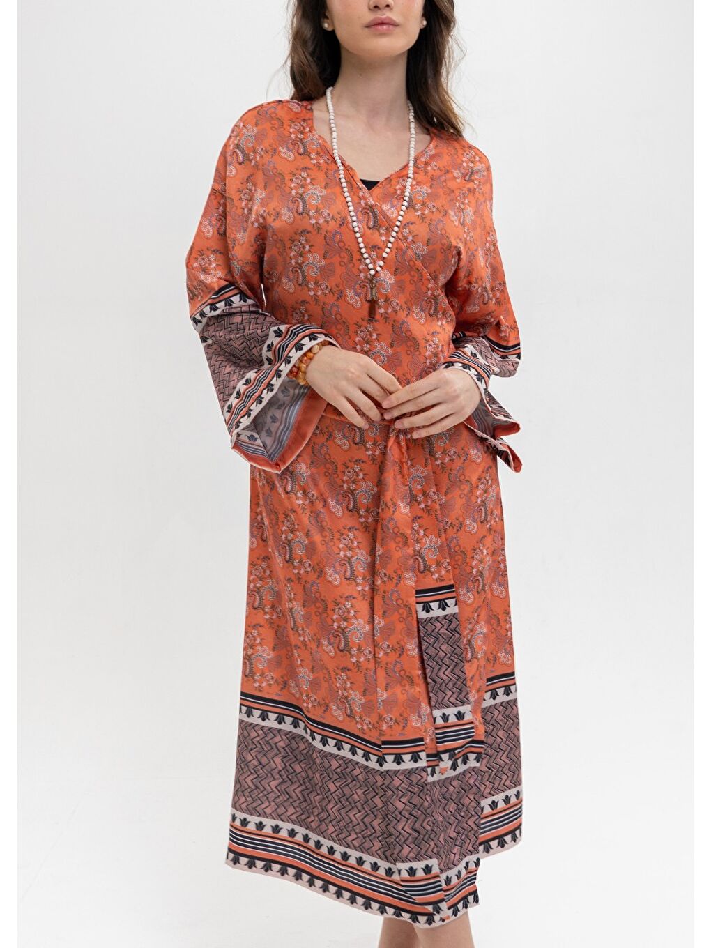 Karışık İspanyol Kimono-4