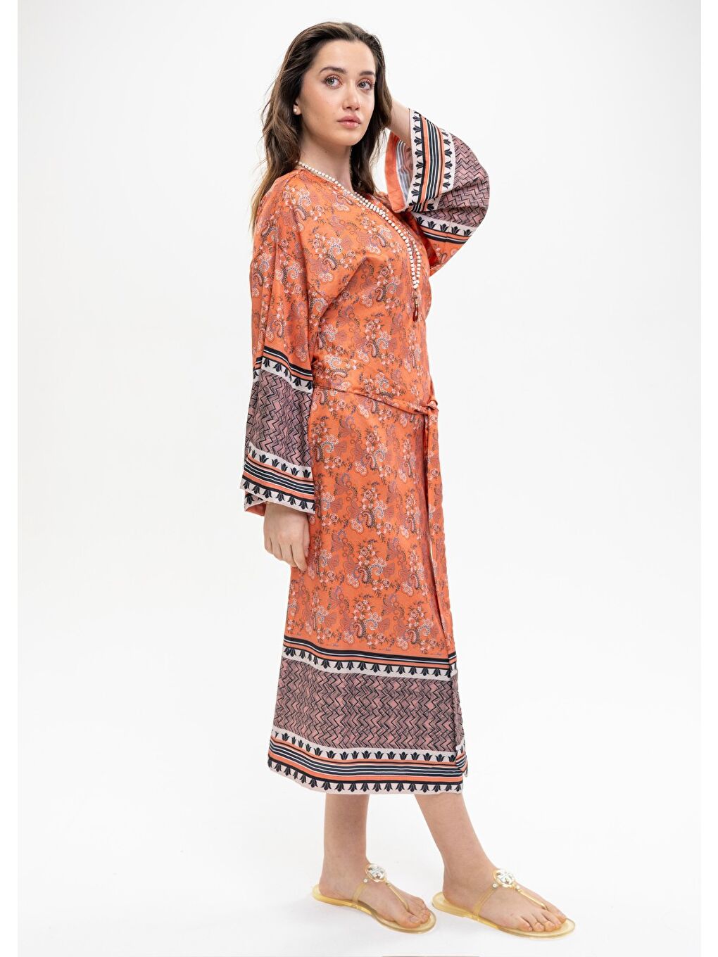 Karışık İspanyol Kimono-5