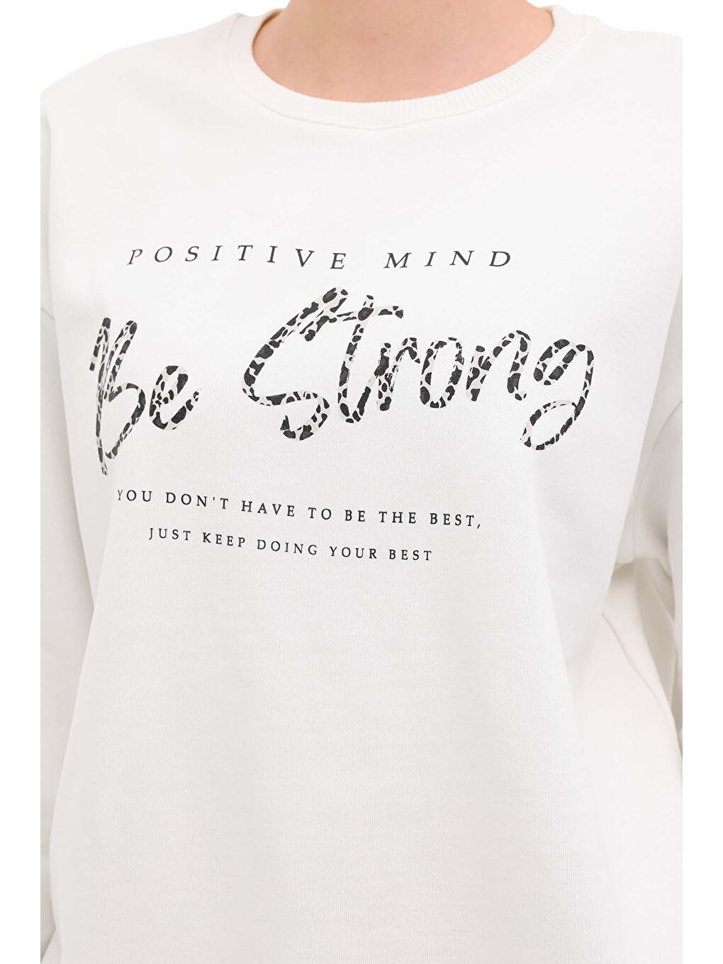 Bej WL 16BEATA 5PR Ekru Kadın Sweatshirt-3