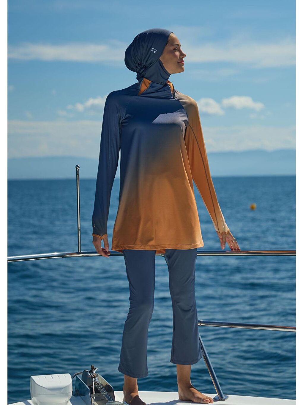 Antrasit Spor Ombreli Tek Üst Mayo-2