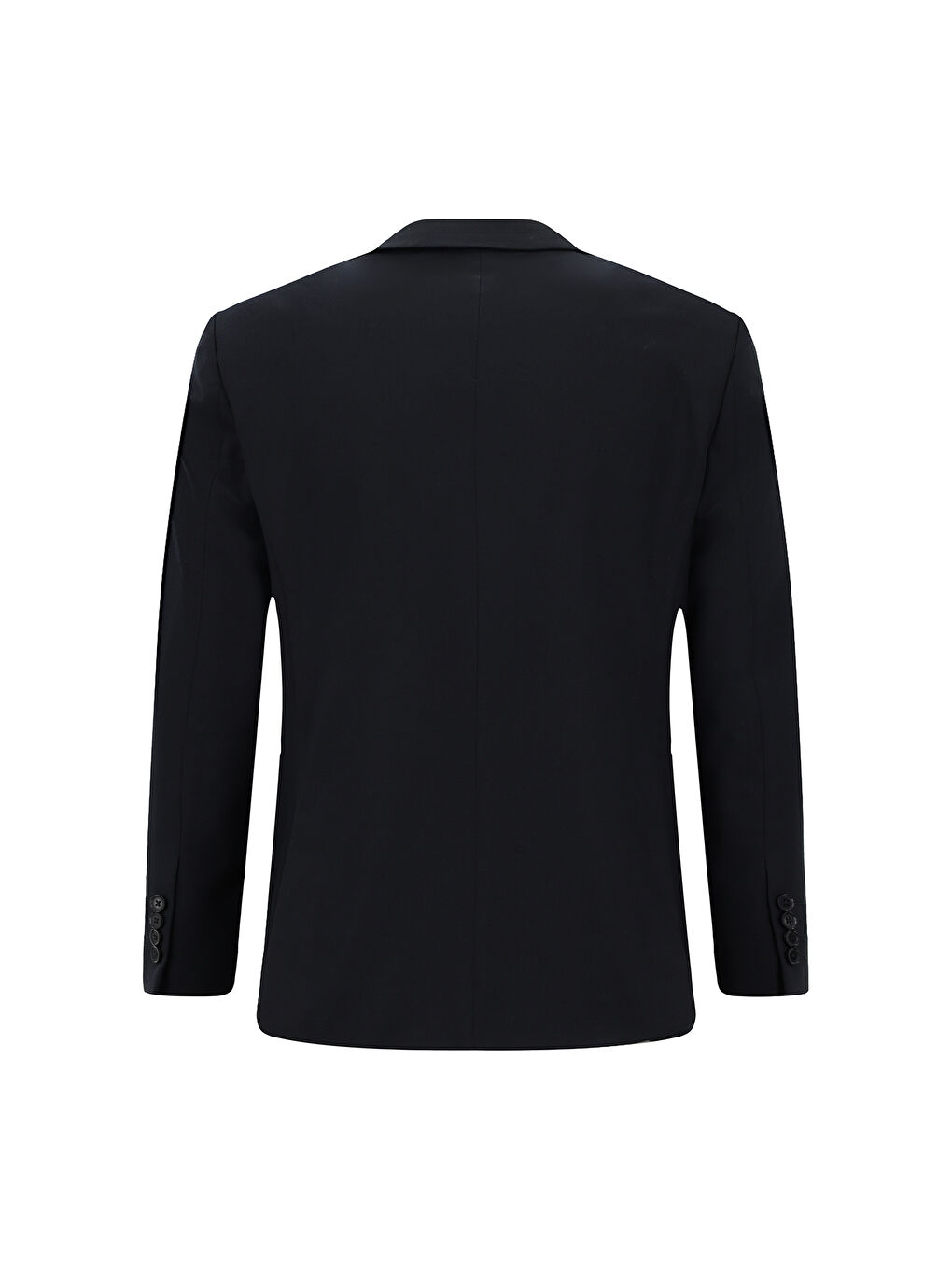 Lacivert 4 Drop Relaxed Fit Rahat Kesim Yünlü Takım Elbise-2