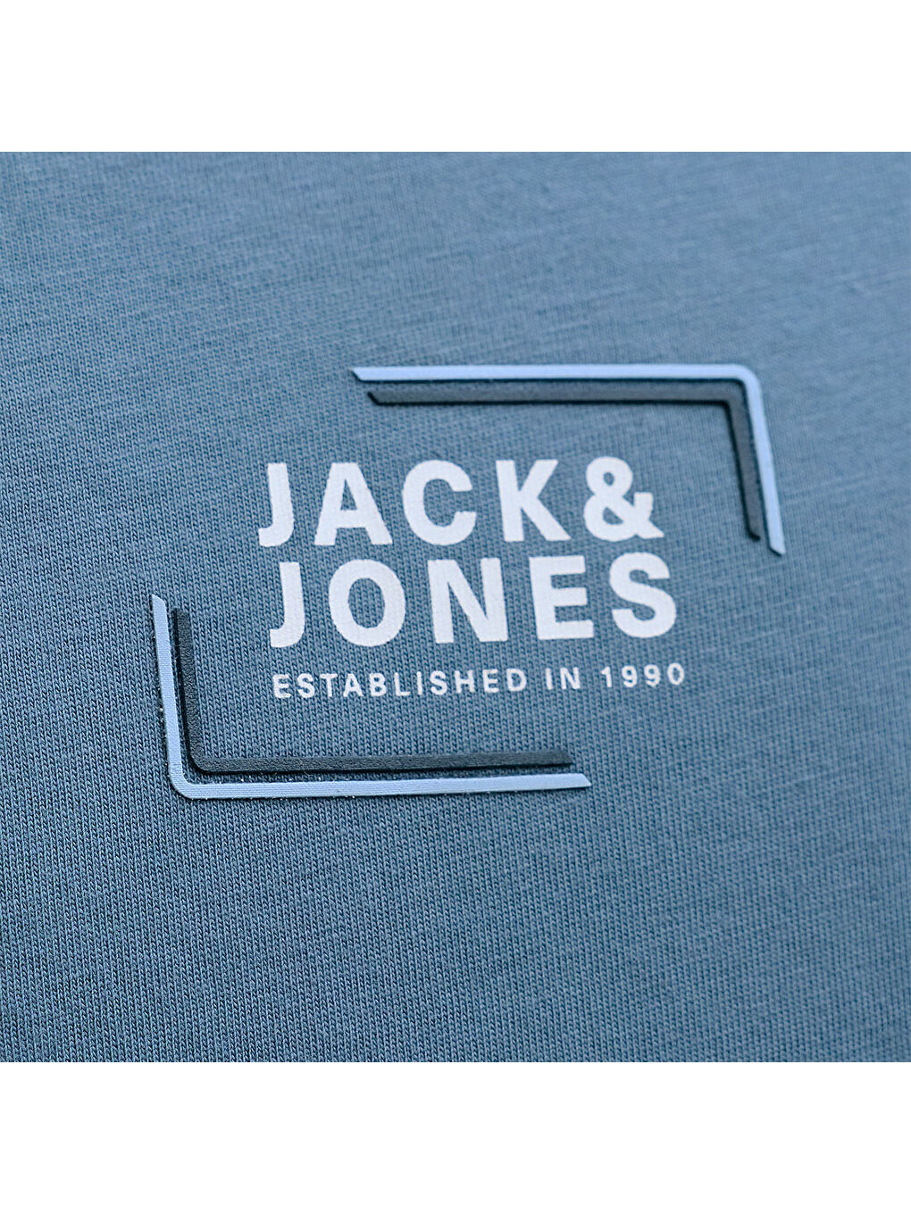 Corp Graphic Erkek Mavi Tişört-4