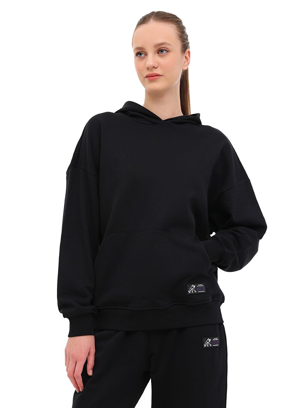 WL 17PERY 5PR Siyah Kadın Sweatshirt